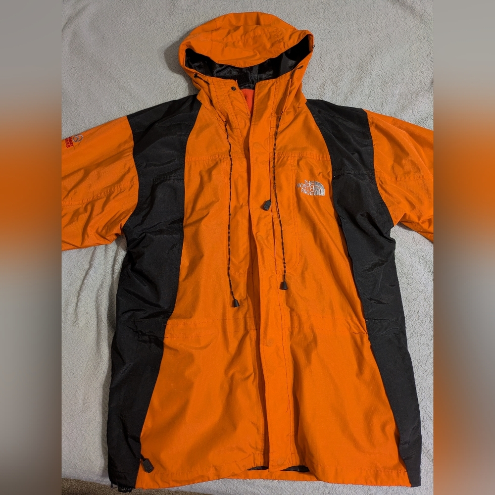 The North Face GoreTex XCR Orange and Black Ski Jacket